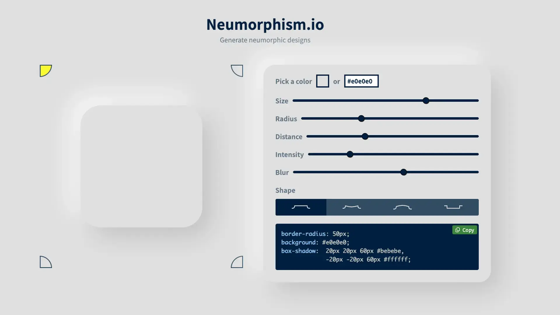 Representación conceptual de interfaces de usuario basadas en el estilo neumorfista