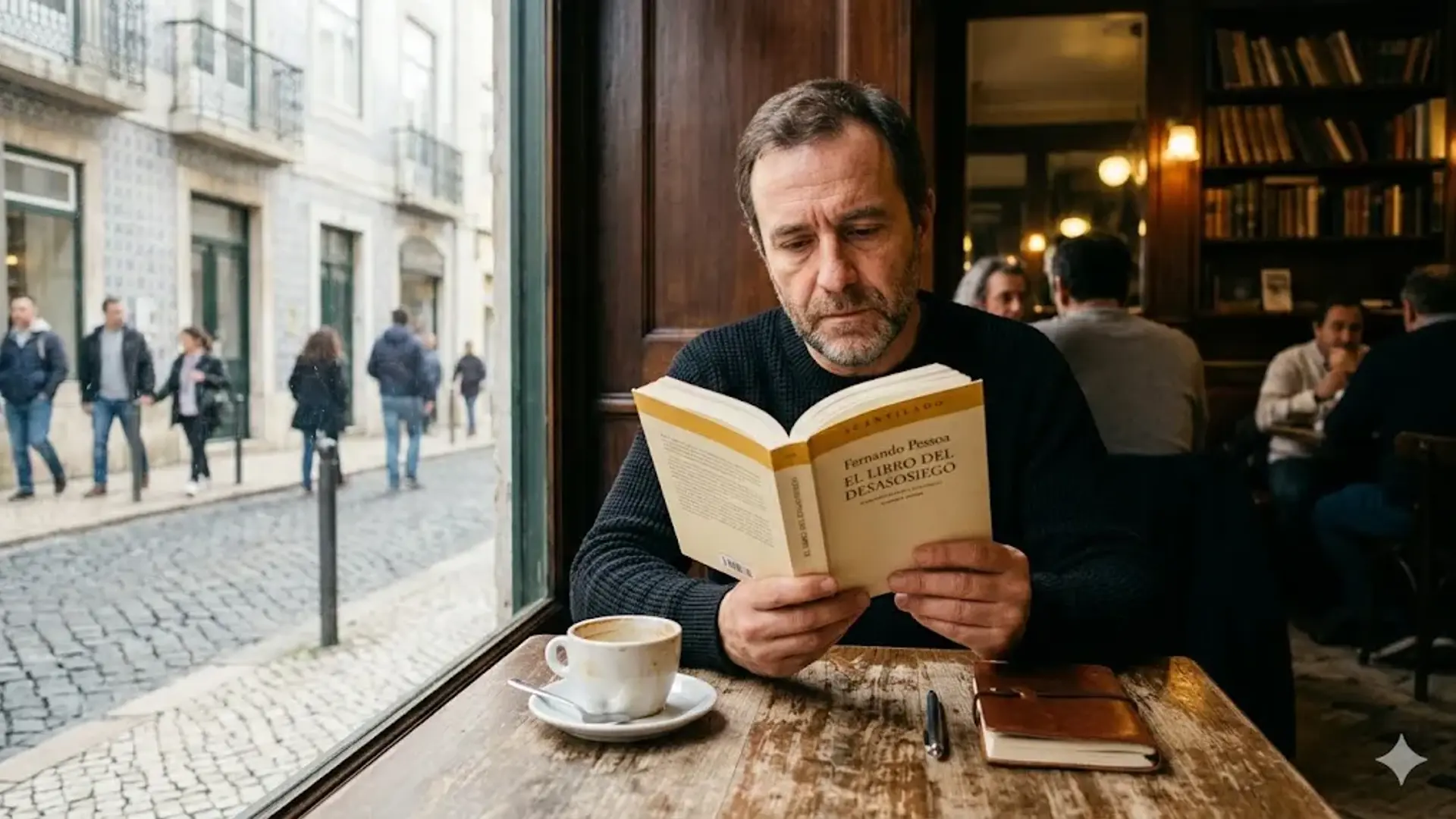 Representación conceptual de la melancolía y el fragmentarismo literario en la obra de Pessoa