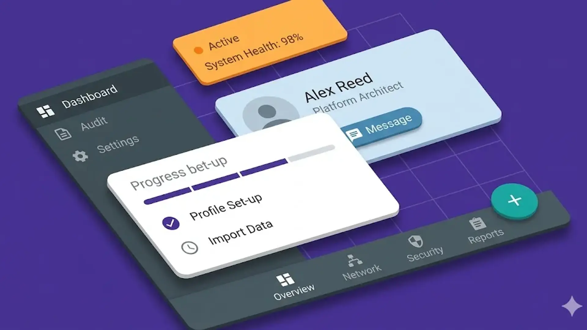 Representación conceptual de un sistema de diseño adaptativo y dinámico